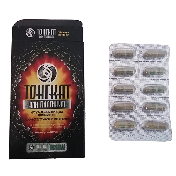 Тонгкат Али Платинум (10 капсул) препарат для потенции
